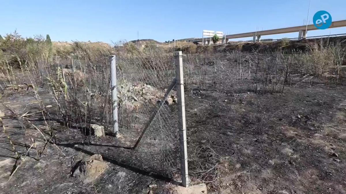 Nuevo incendio en la Fuente de la Junquera de Zaragoza
