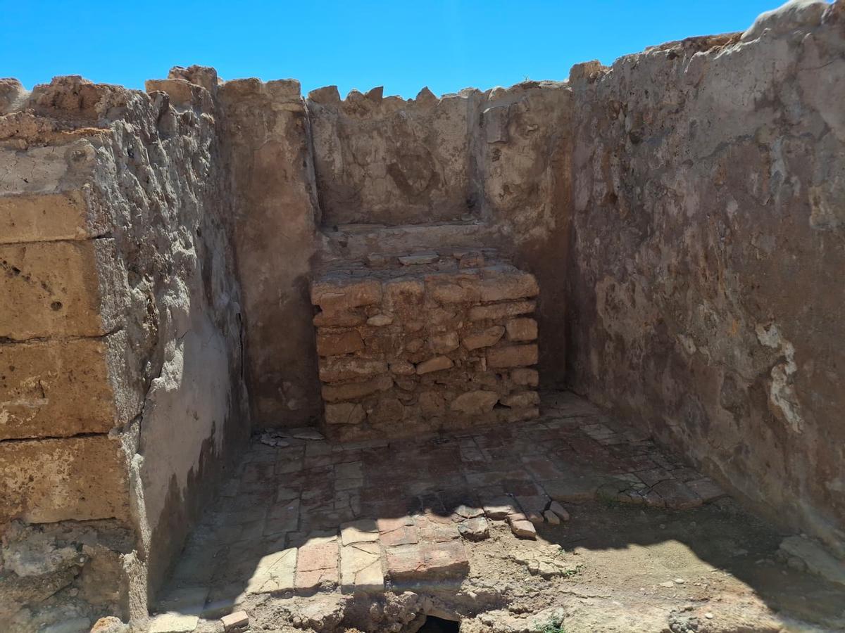 El oratorio del Portal dels Socors ahora descubierto