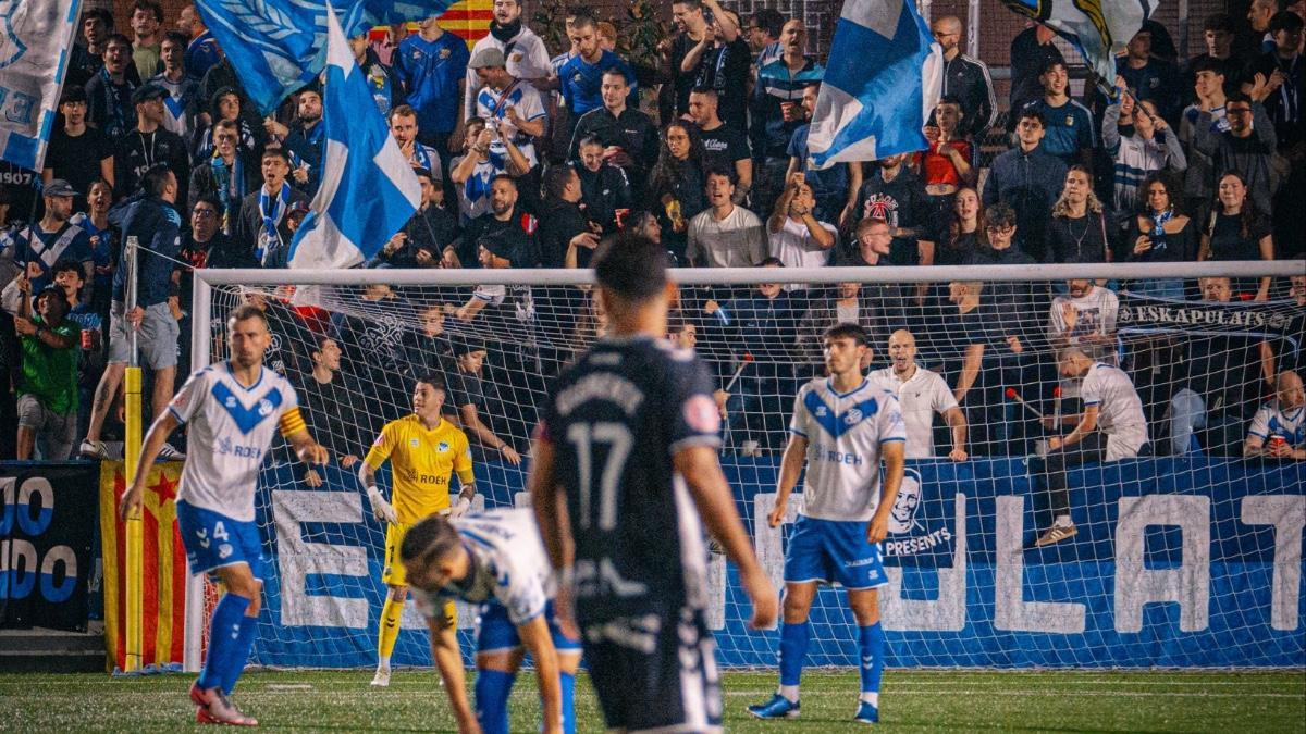 La grada del Nou Sardenya nunca falla