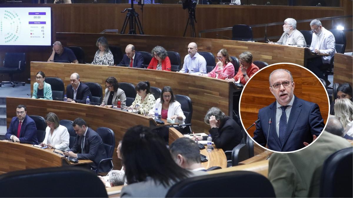 Un diputado de Vox manda «a tomar por el culo» al presidente de la Junta General de Asturias durante un pleno