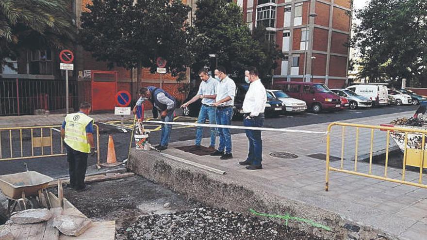 Calle Huaracheros, en Los Gladiolos.