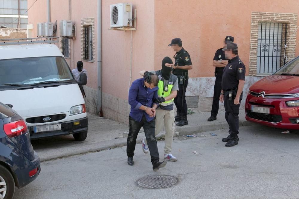 Golpe a la droga en Los Mateos - Cartagena