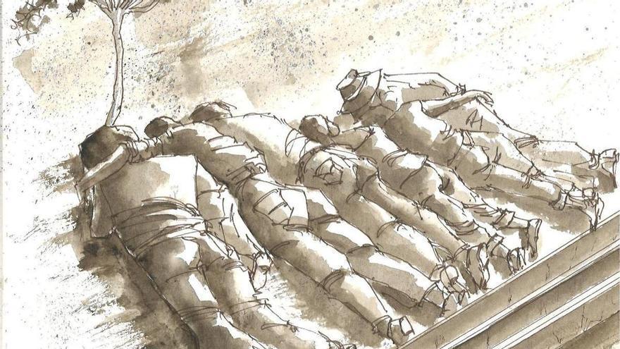 Jonestown, la tumba del pueblo | ILUSTRACIÓN DE JAVIER RICO