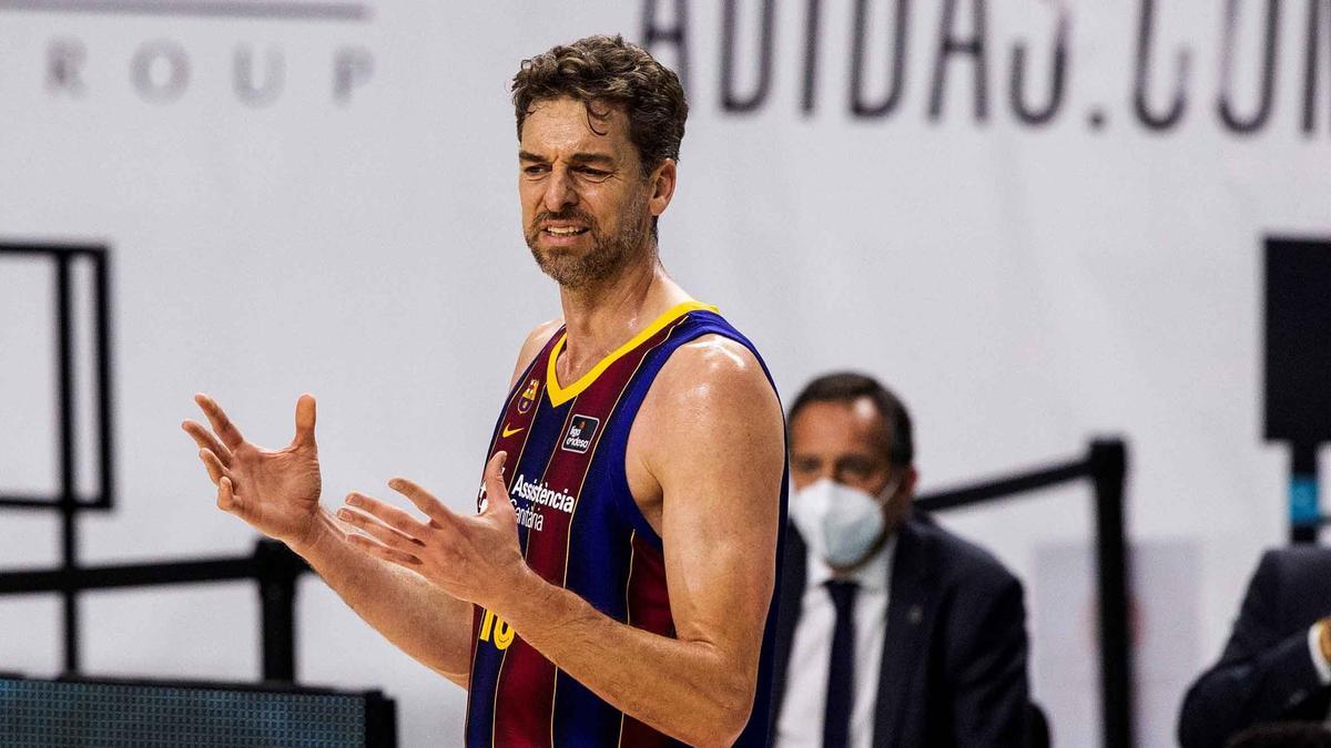 Gasol: "¿Seguir en el Barça? No lo descarto"