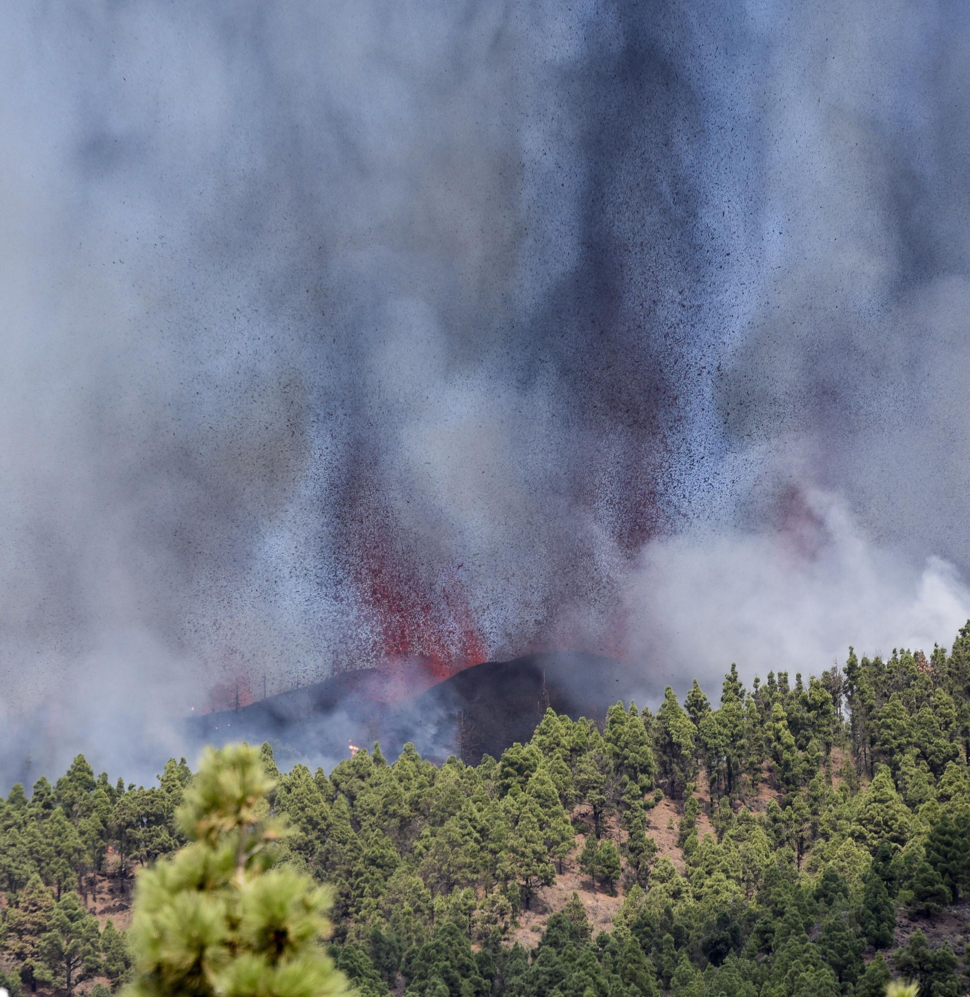 L'erupció del volcà  'Cumbre Vieja'  de l'illa de La Palma