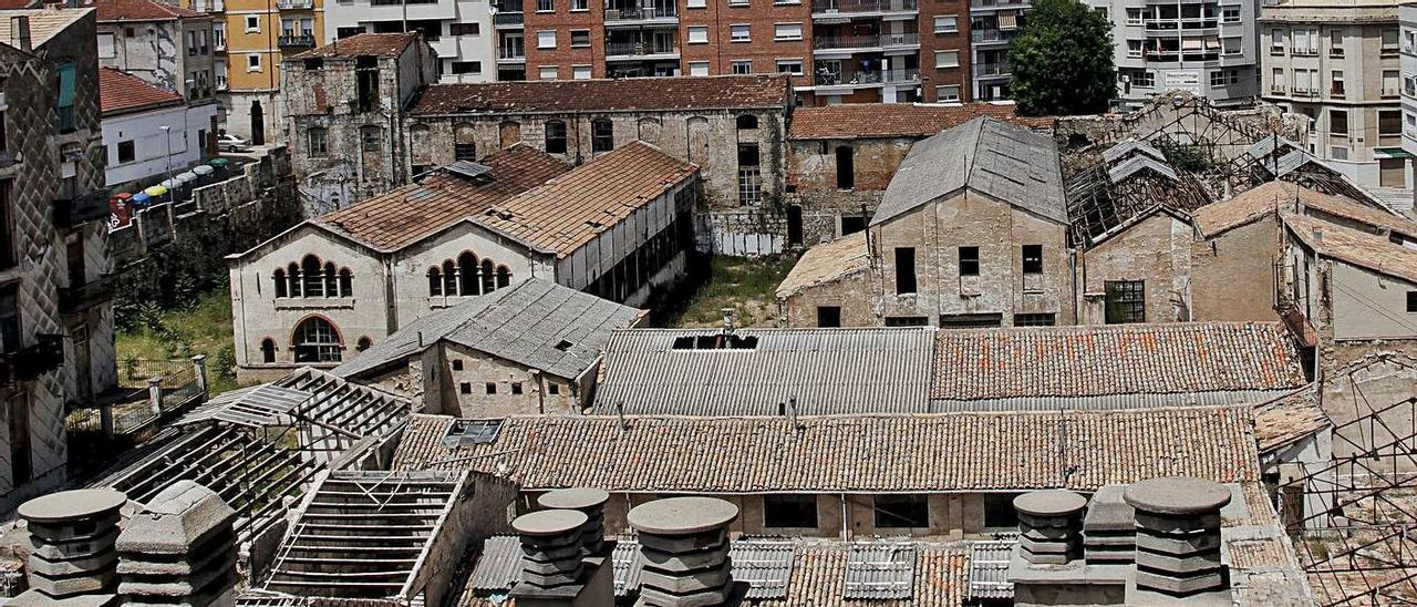 Vista de la manzana de Rodes, donde se ubicarán las instalaciones. |