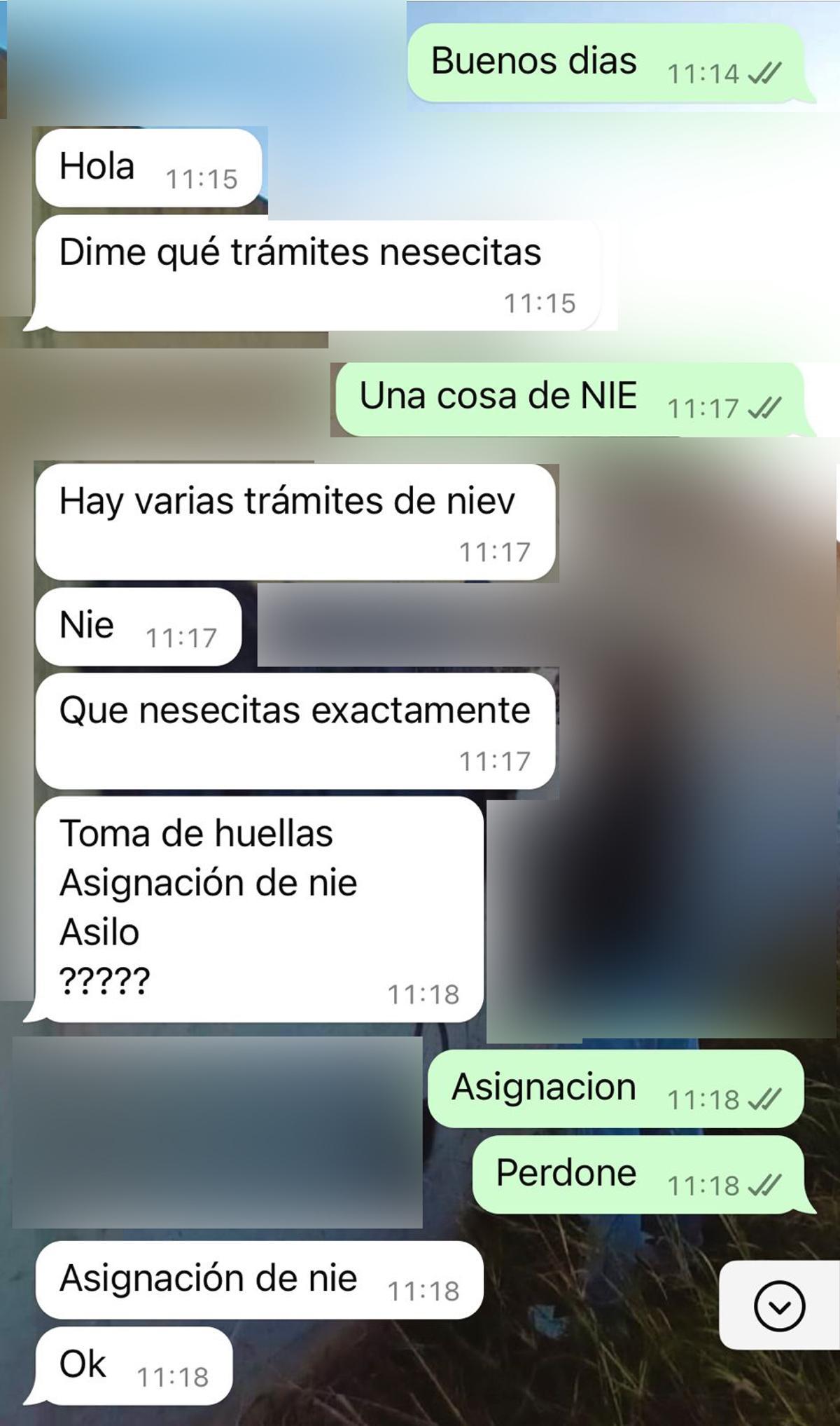Extracto ed la conversación que este diario mantuvo con el vendedor.