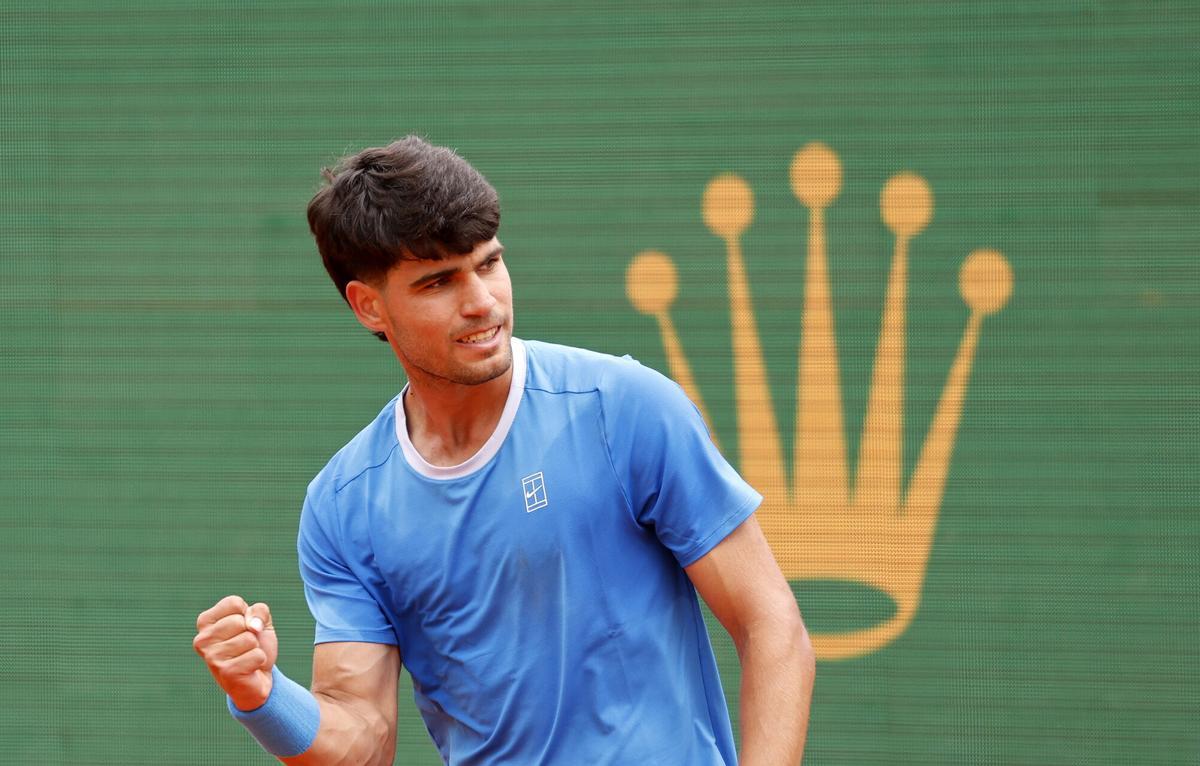 Carlos Alcaraz, en Montecarlo