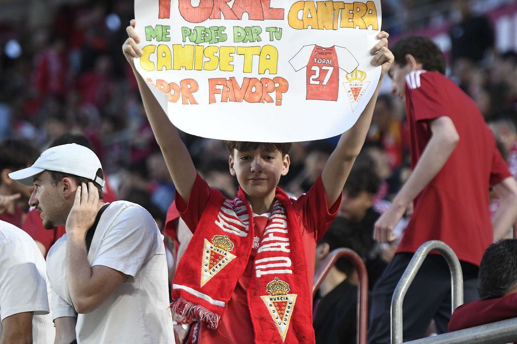 Las mejores imágenes del partido entre el Real Murcia y el Antequera