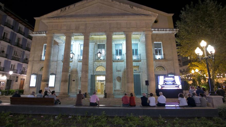 Fachada del Teatro Principla de Alicante