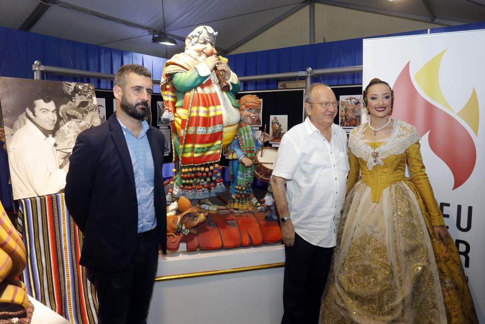 Inauguración de la exposición de fallas de Sección Especial