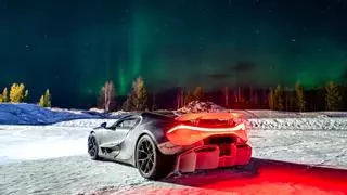 Bugatti Tourbillon bajo cero