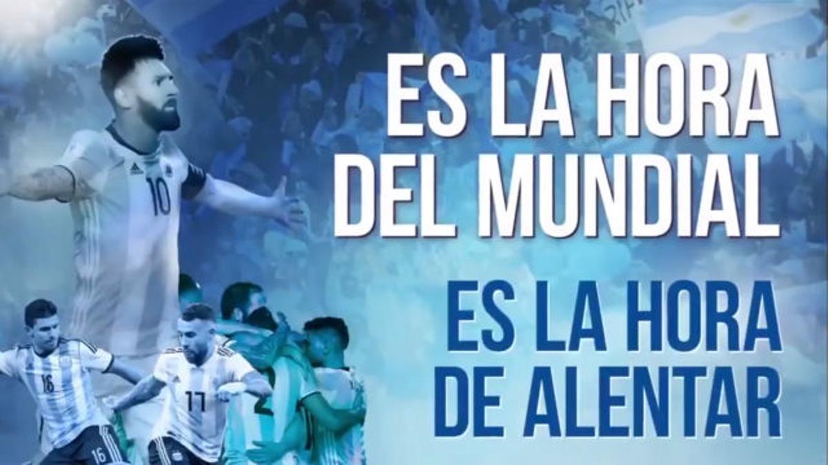 Así es el vídeo promocional de Argentina para el Mundial de Rusia