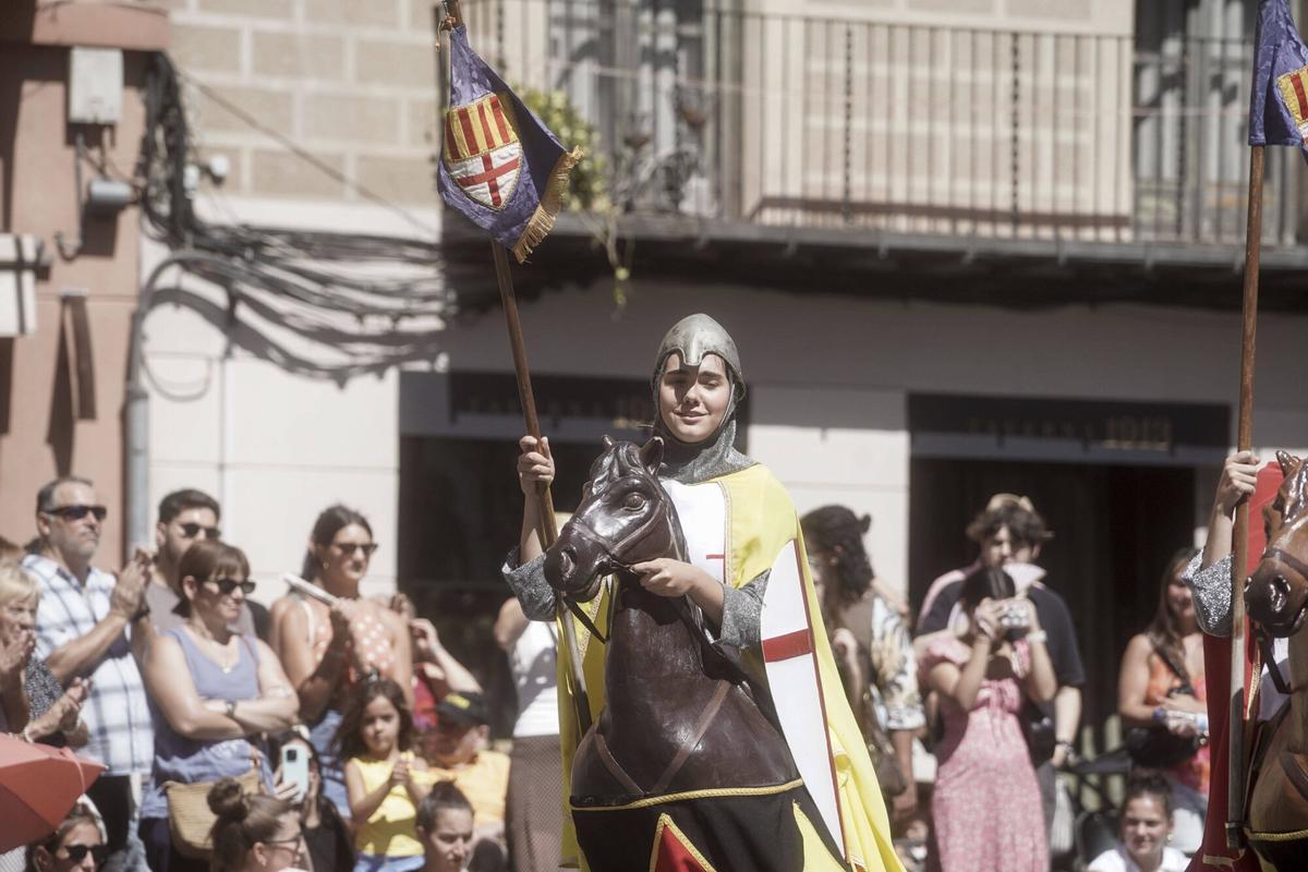 La imatgeria ha generat una gran expectació durant el diumenge de Festa Major de Manresa