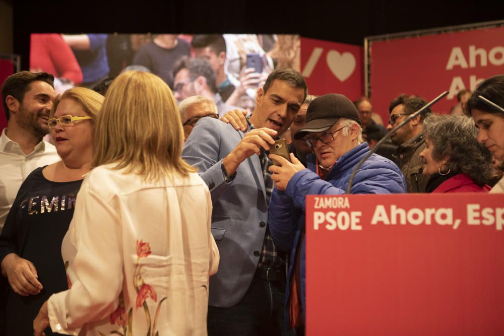 La visita de Pedro Sánchez a Zamora, en imágenes