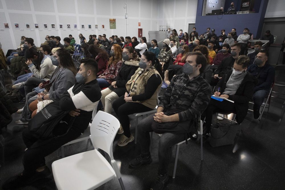 Feria Empleo VLC 2021, en el Casal Jove del Port de Sagunt.