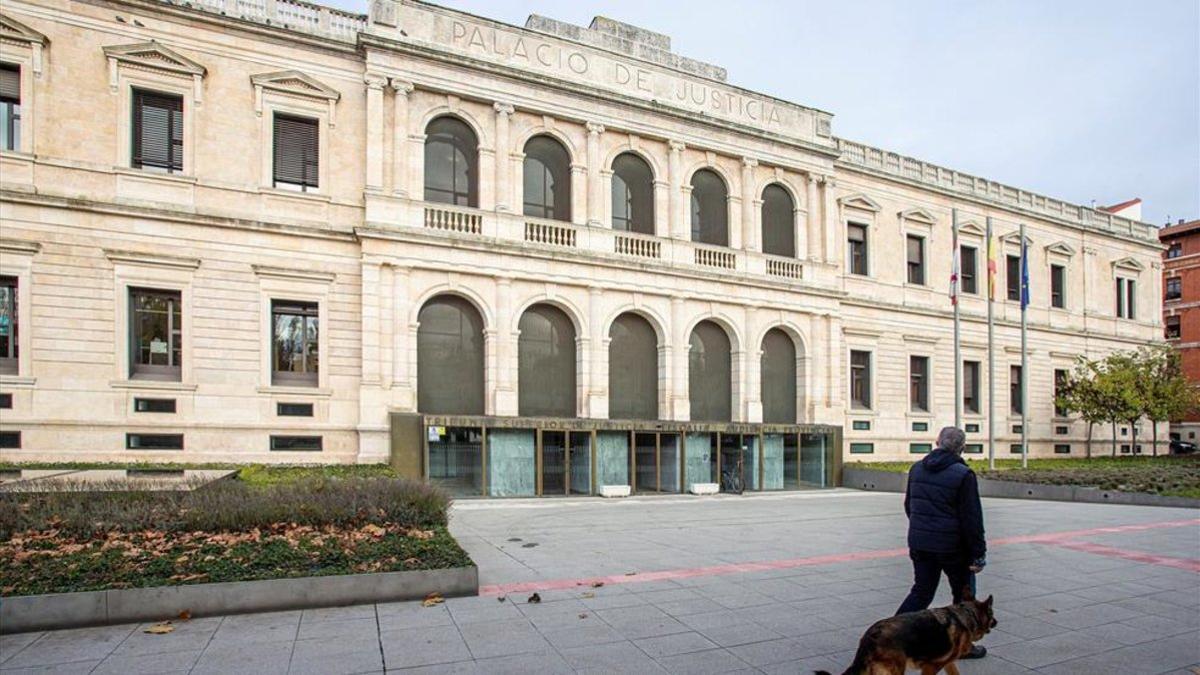 Vista de la Audiencia provincial de Burgos