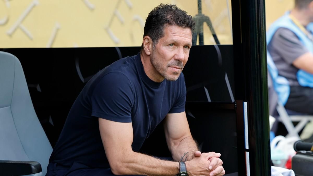 Diego Pablo Simeone, entrenador del Atlético de Madrid