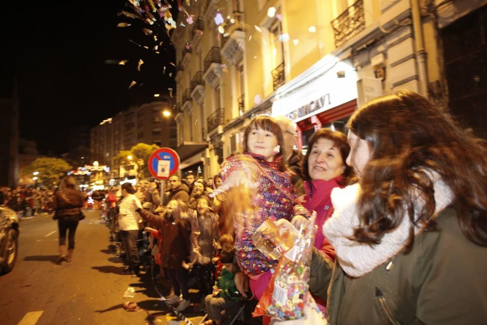 Cabalgata de los Reyes Magos en Avilés