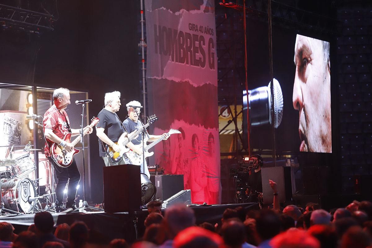 Hombres G enloquecen al público de Los Califas