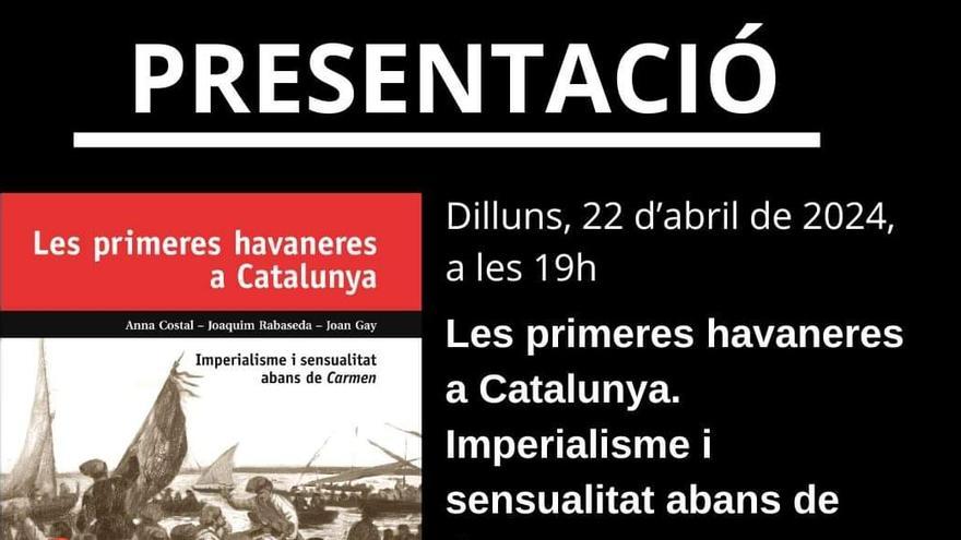 Presentació de llibre: Les primeres havaneres de Catalunya