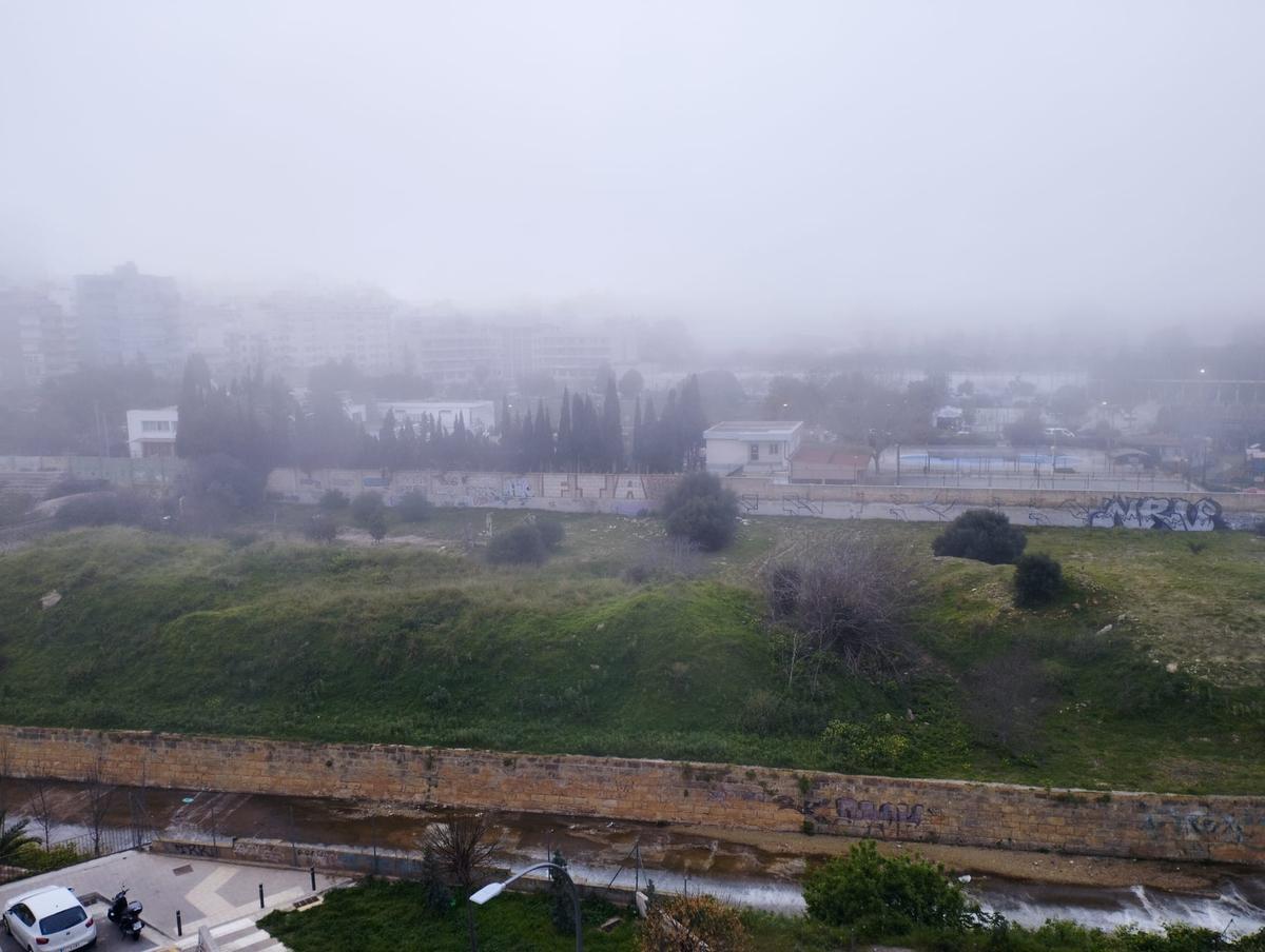 Las imágenes de la niebla en Mallorca