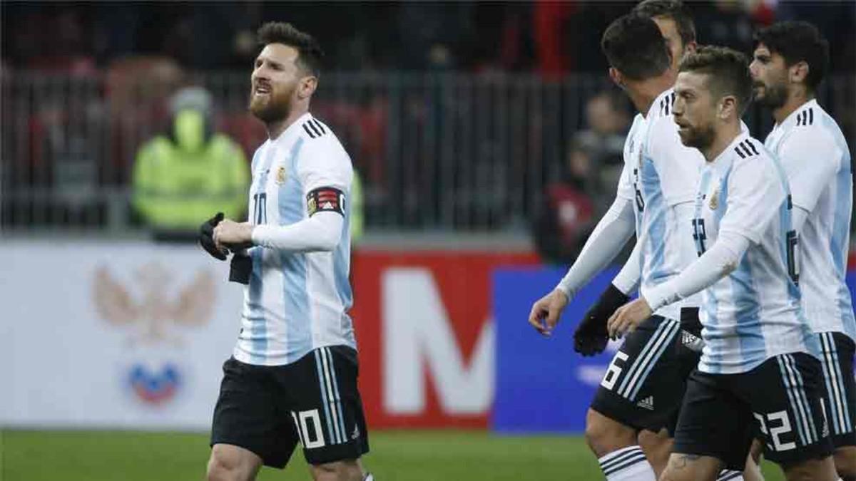 Leo Messi lideró a la selección en Rusia