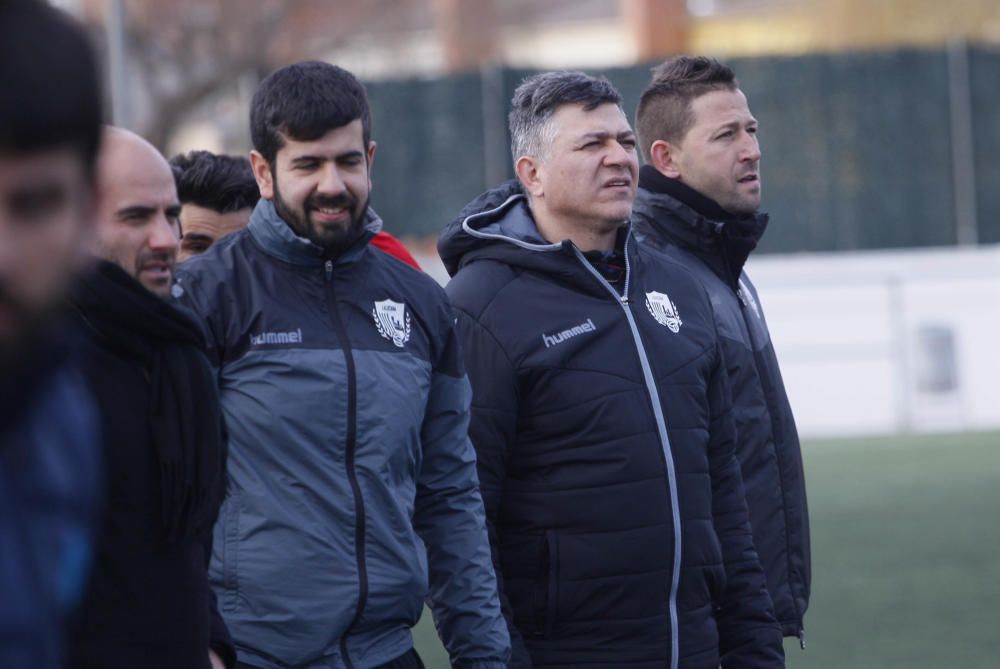 Les millors imatges del Llagostera - Vila-real B