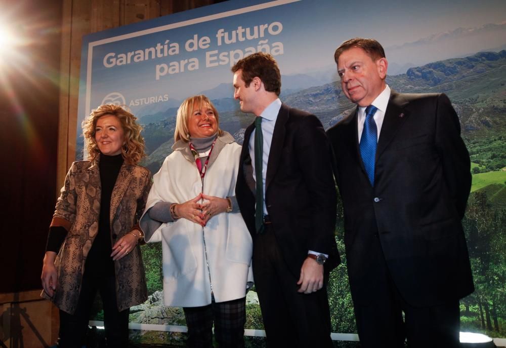 Pablo Casado  acude a Oviedo para presentar a los candidatos del PP en Asturias