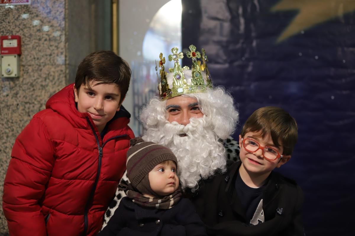 Fotos con los Reyes Magos realizadas el 2 de enero de 2018