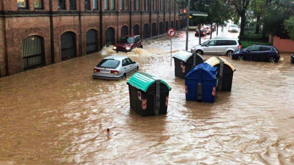 Consecuencias del temporal en Rubí