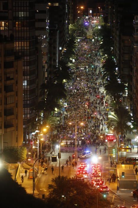 Manifestación del 8M en Alicante