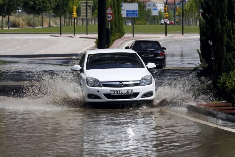 Fotogalería /Inundaciones por tormentas en Zaragoza