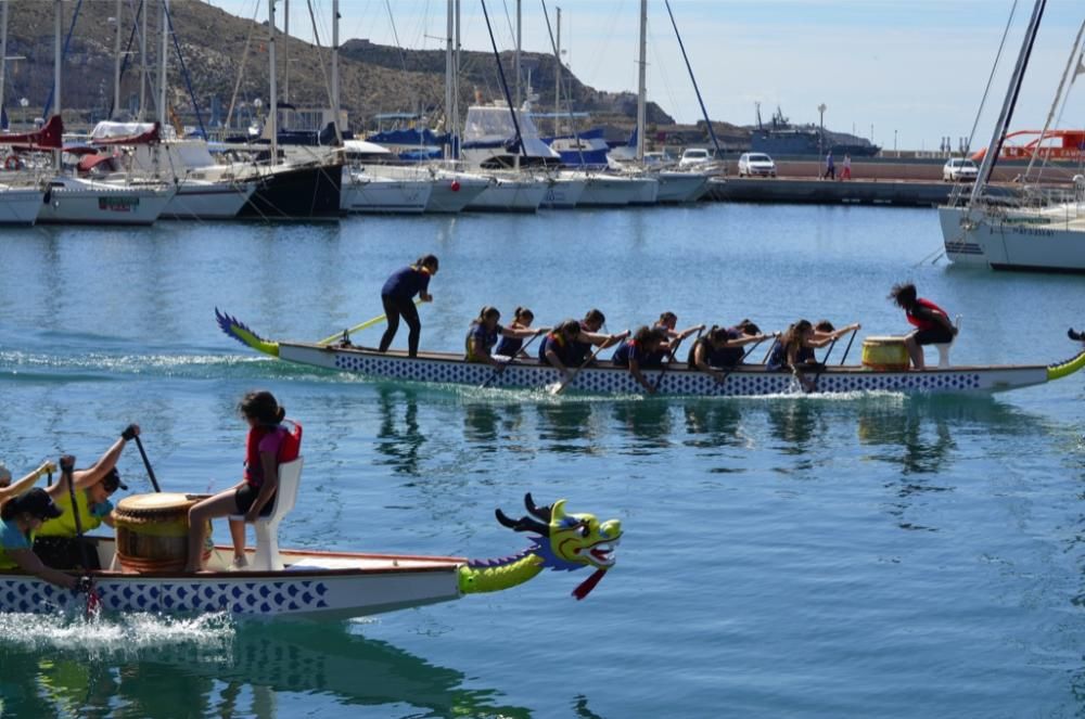 Liga Regional Dragon Boat en Cartagena