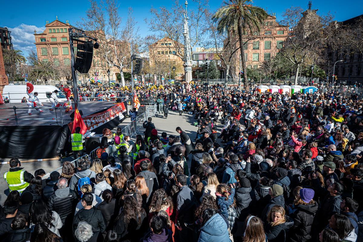 Barcelona celebra el Año Nuevo Chino