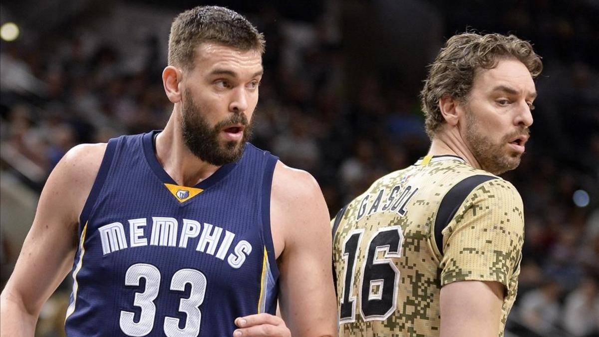 Duelo entre los hermanos Gasol en la NBA