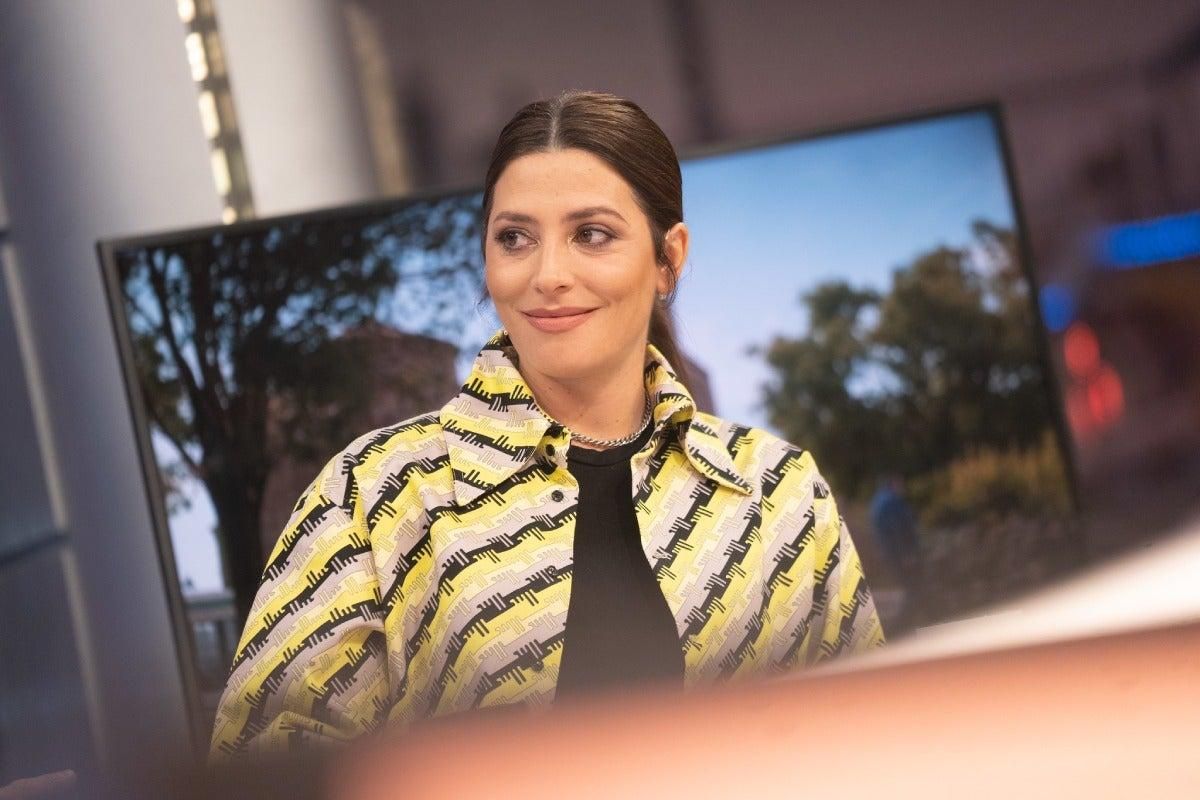La actriz Bárbara Lennie en 'El Hormiguero'