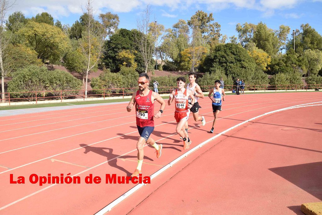 Regional absoluto y sub-23 de atletismo en Lorca (I)