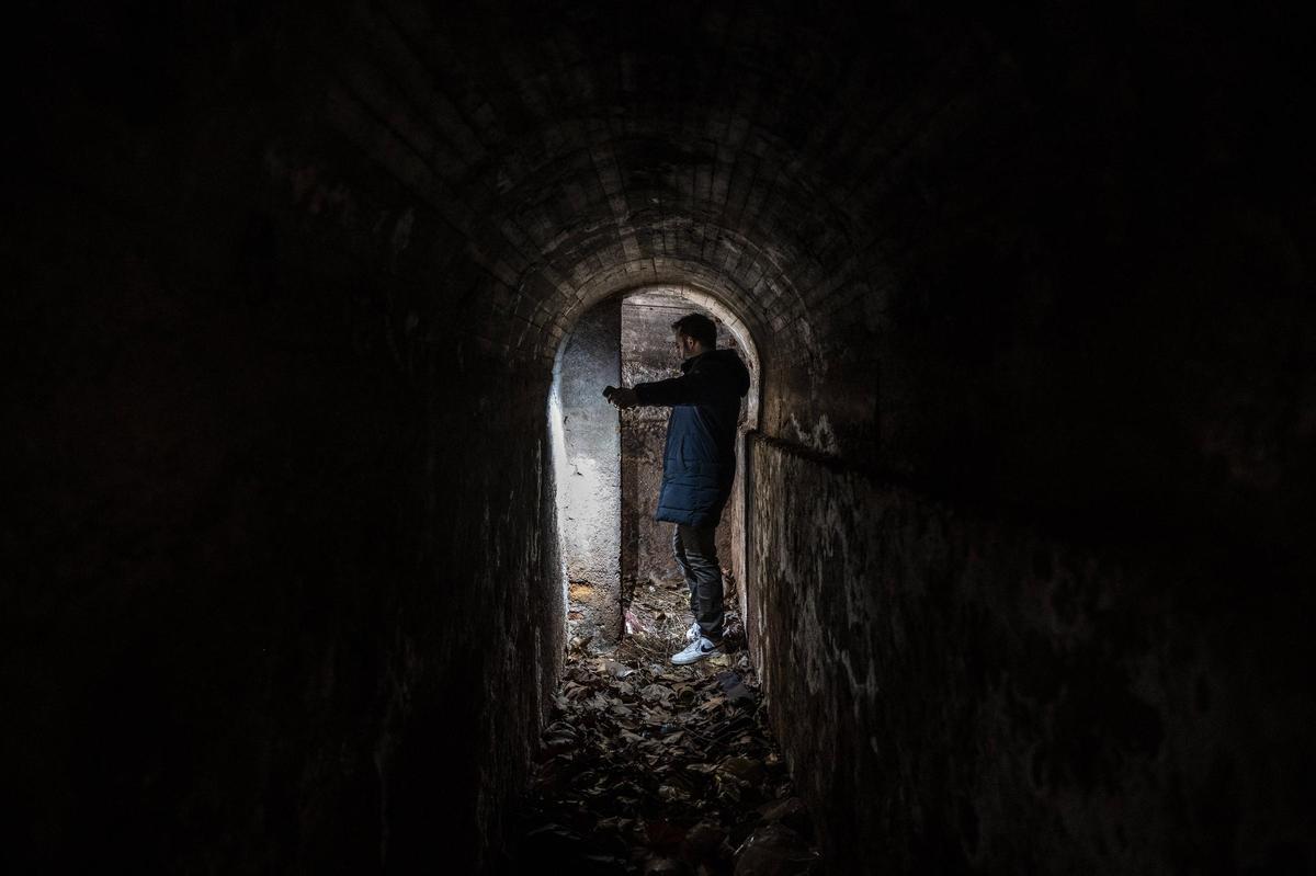 FOTOGALERÍA | Restos de los refugios antiaéreos de Cáceres junto al recinto ferial