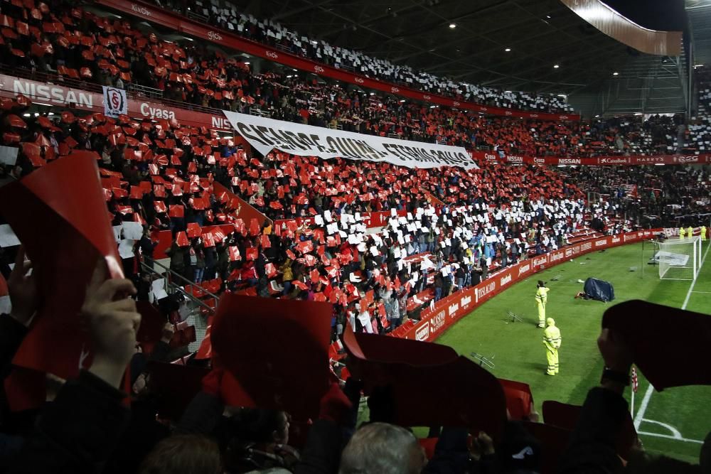 El partido entre el Sporting y el Rayo, en imágenes