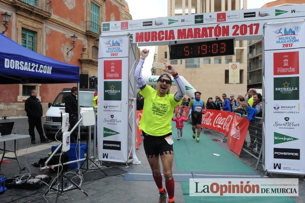 Murcia Maratón. Llegada a meta (1)