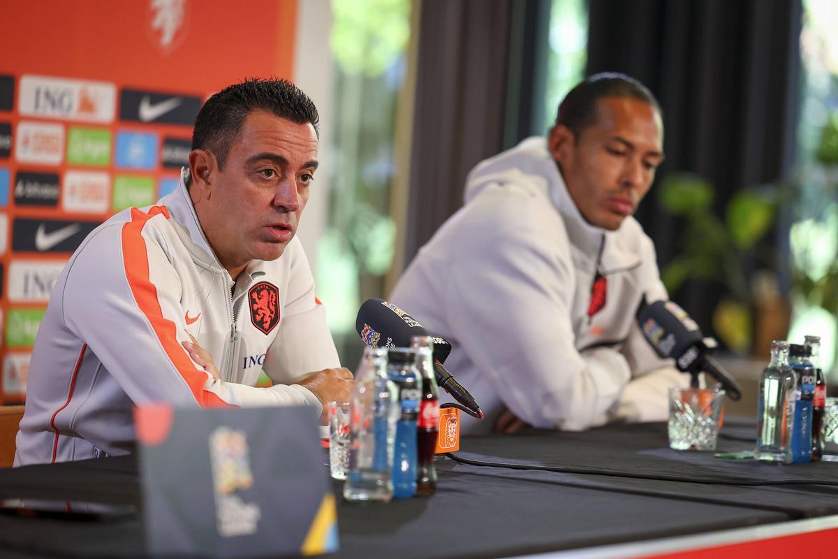 Xavi Hernández ha introducido varios cambios en el día a día de la selección holandesa