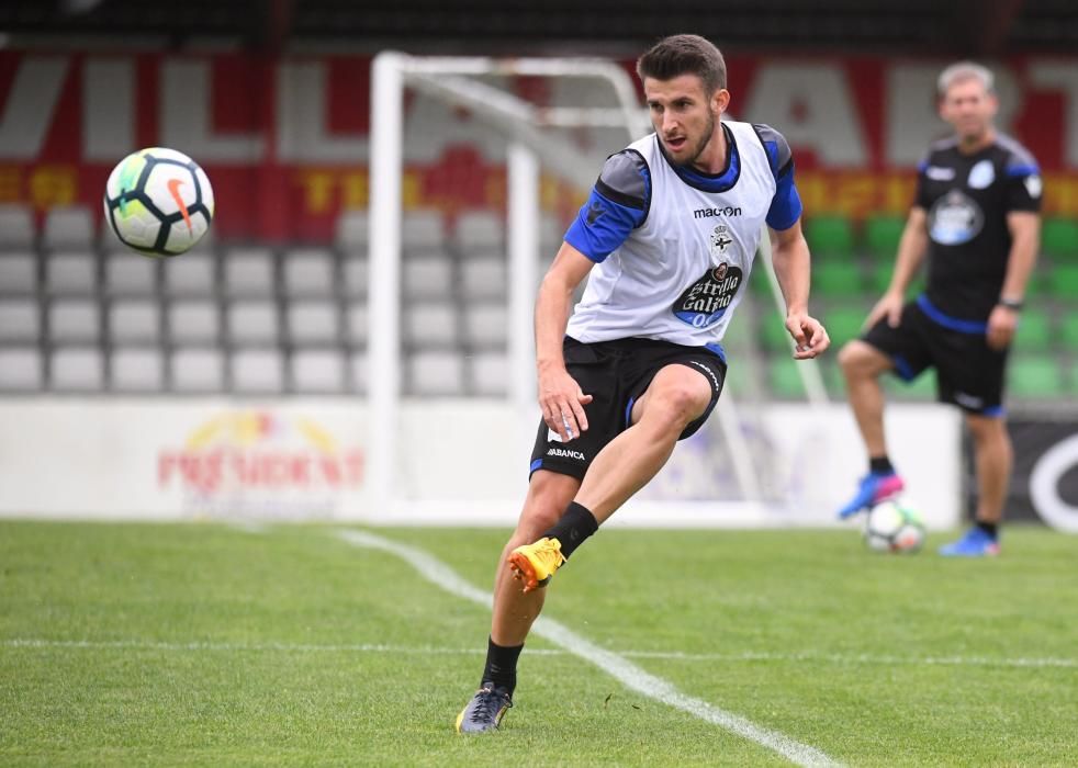 Sesión de entrenamiento en Vilalba