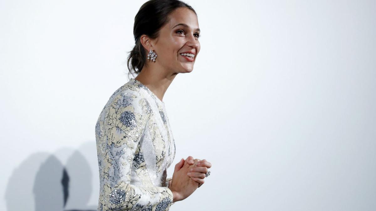 Alicia Vikander brilla en el Festival de cine de Zurich