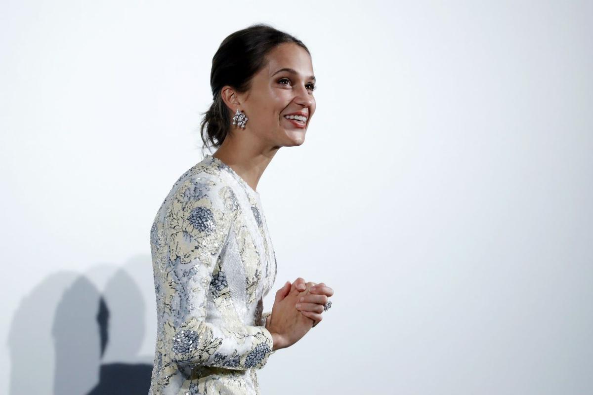 Alicia Vikander brilla en el Festival de cine de Zurich