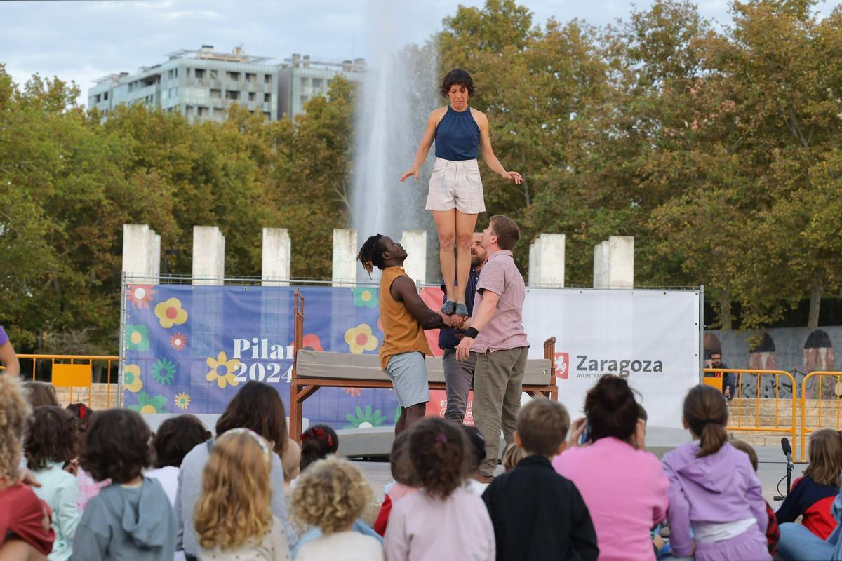 En imágenes | Actuación de 'La Trócola Circ' en el Parque Delicias En imágenes | Actuación de 'La Trócola Circ' en el Parque Delicias