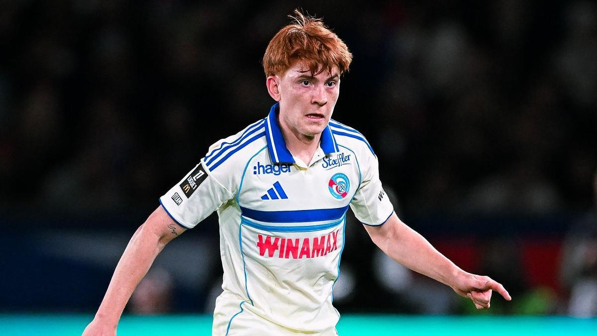 Valentín Barco encontró su sitio en el Estrasburgo