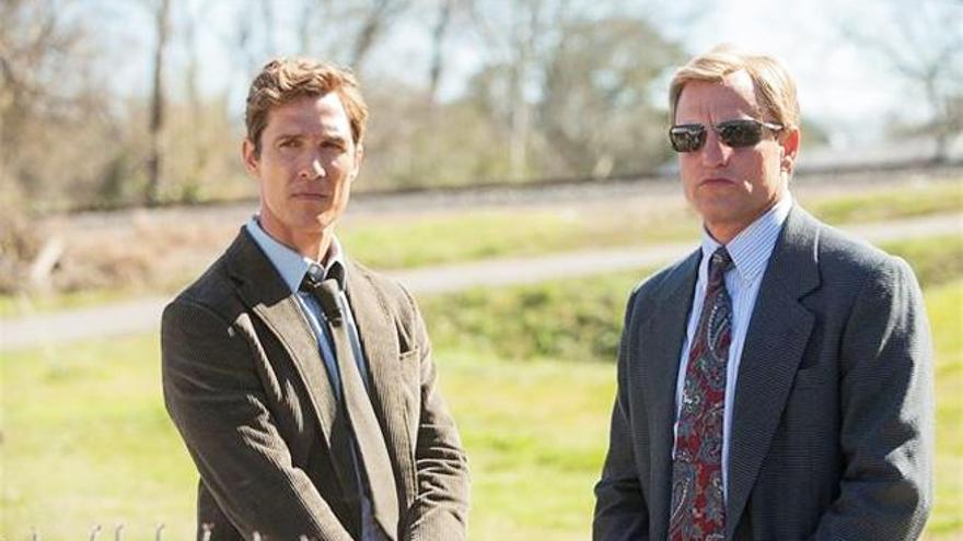 Los protagonistas de la primera temporada de &#039;True Detective&#039;.