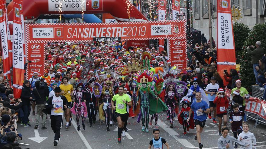 Vigo volverá a despedir el año corriendo con la San Silvestre en un recorrido nuevo