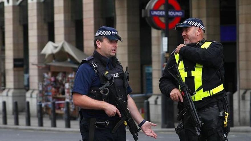 Agents de policia a Londres